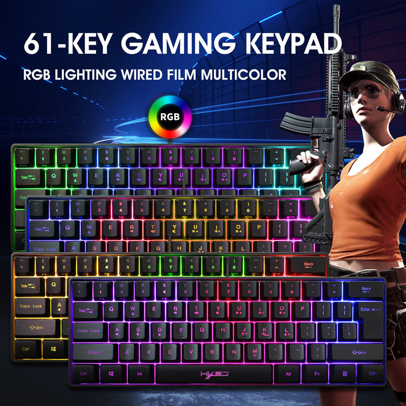 Tastiera RGB mini Glow Keys