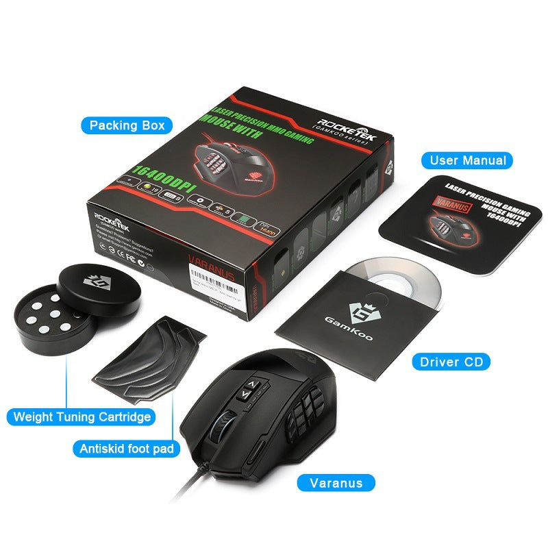 Mouse da gioco Glow Strike RGB