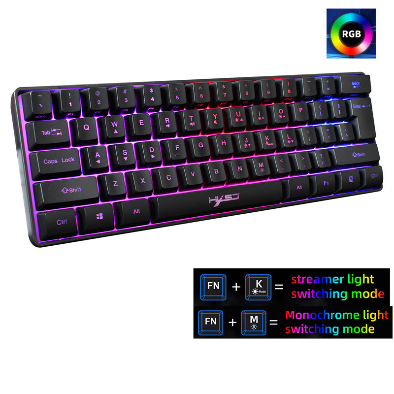 Tastiera RGB mini Glow Keys