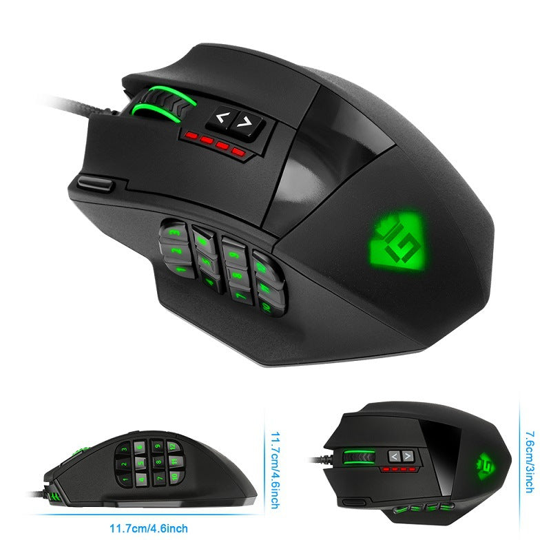 Mouse da gioco Glow Strike RGB