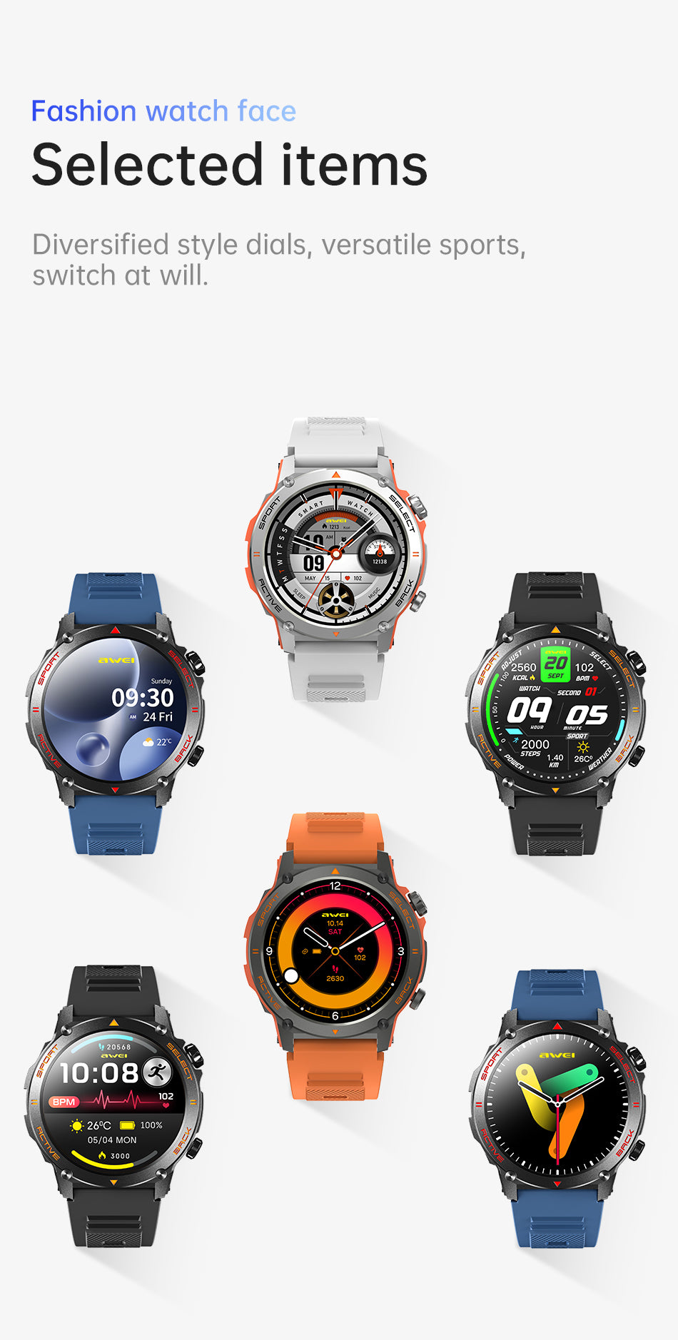 Orologio VividView AMOLED