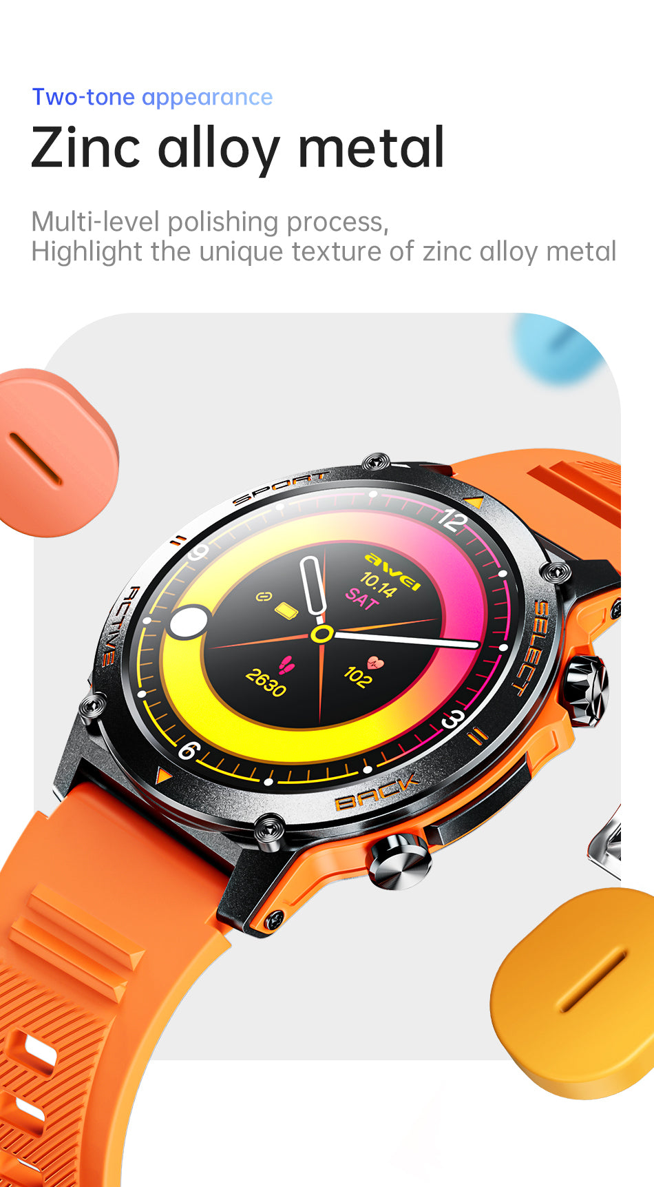 Orologio VividView AMOLED